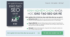 Desktop Screenshot of daotaoseohanoi.com